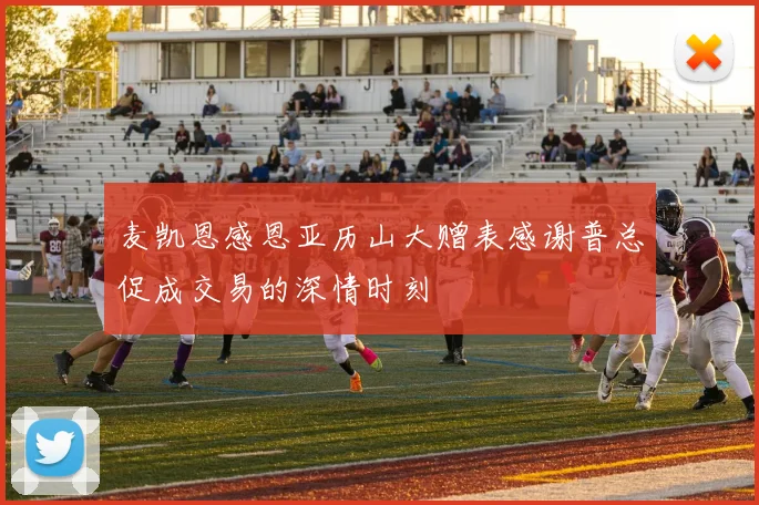 麦凯恩感恩亚历山大赠表感谢普总促成交易的深情时刻