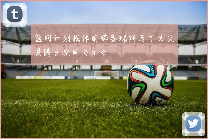 篮网计划裁掉前锋泰瑞斯马丁为交易腾出空间与机会